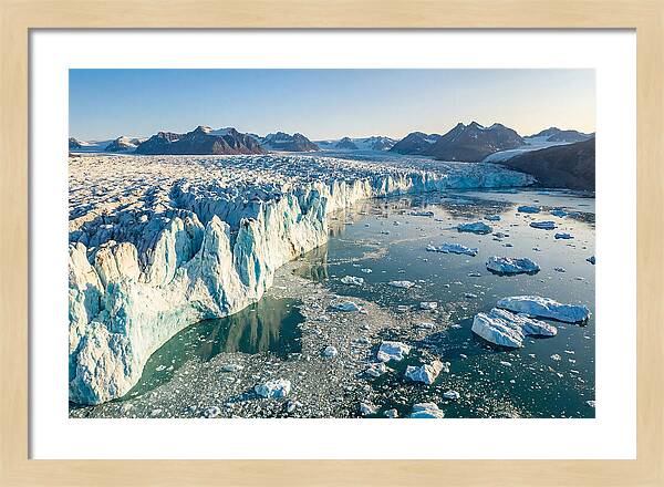 Majestic Tranquility Of Hubbard Glacier