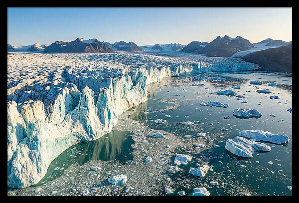 Majestic Tranquility Of Hubbard Glacier