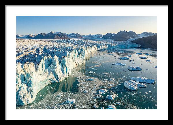Majestic Tranquility Of Hubbard Glacier