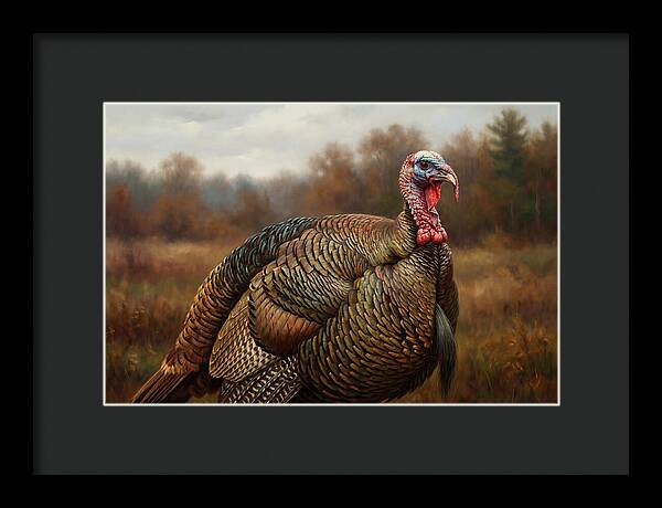 Majestic Turkey In Nature