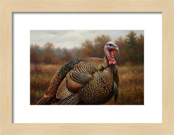 Majestic Turkey In Nature
