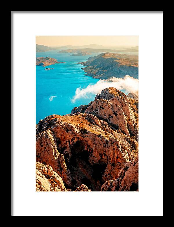 Majestic Velebit Peaks By The Adriatic