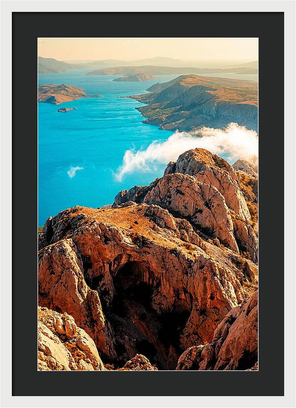 Majestic Velebit Peaks By The Adriatic