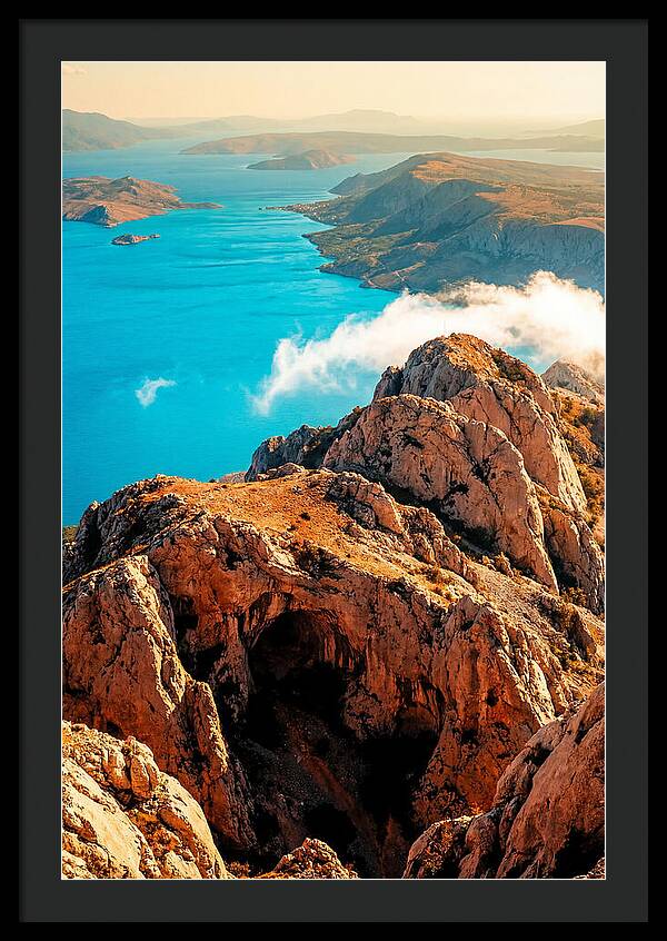 Majestic Velebit Peaks By The Adriatic
