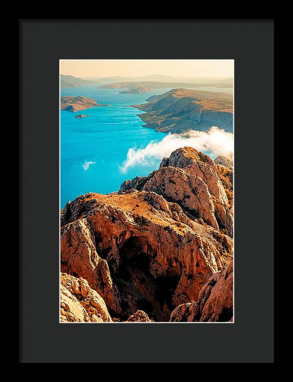 Majestic Velebit Peaks By The Adriatic