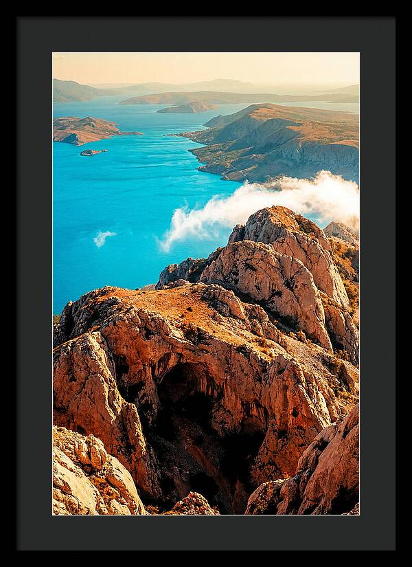 Majestic Velebit Peaks By The Adriatic