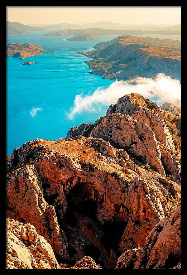 Majestic Velebit Peaks By The Adriatic