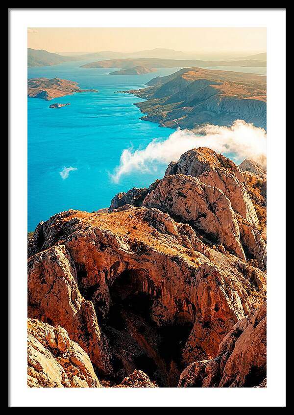 Majestic Velebit Peaks By The Adriatic