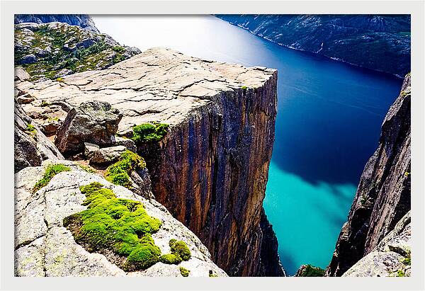 Majestic View Of Lysefjord