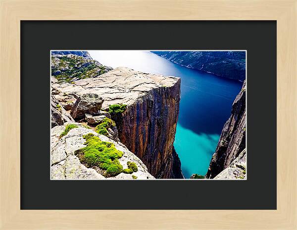 Majestic View Of Lysefjord