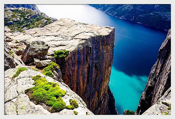 Majestic View Of Lysefjord
