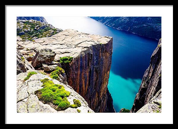 Majestic View Of Lysefjord