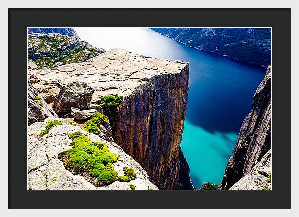 Majestic View Of Lysefjord