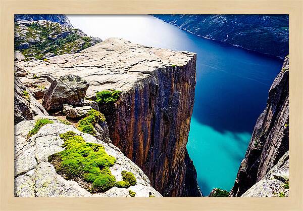 Majestic View Of Lysefjord