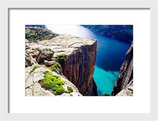 Majestic View Of Lysefjord