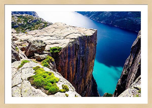 Majestic View Of Lysefjord