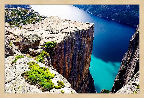 Majestic View Of Lysefjord