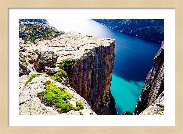 Majestic View Of Lysefjord