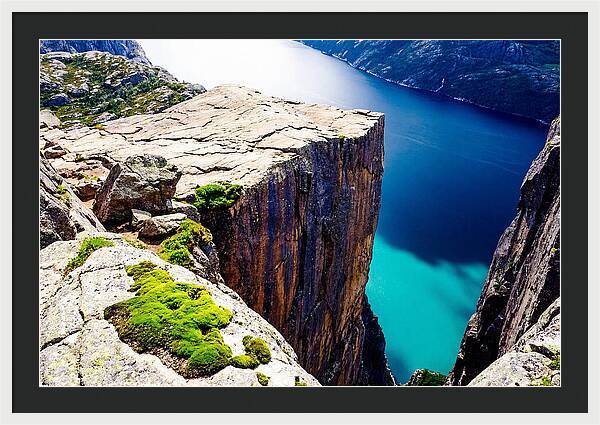 Majestic View Of Lysefjord