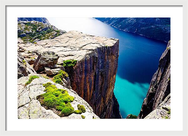 Majestic View Of Lysefjord