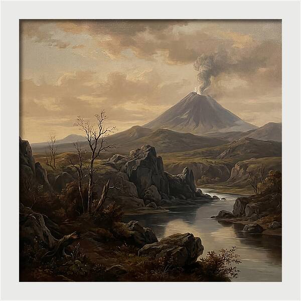 Majestic Volcanic Horizon