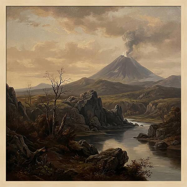 Majestic Volcanic Horizon
