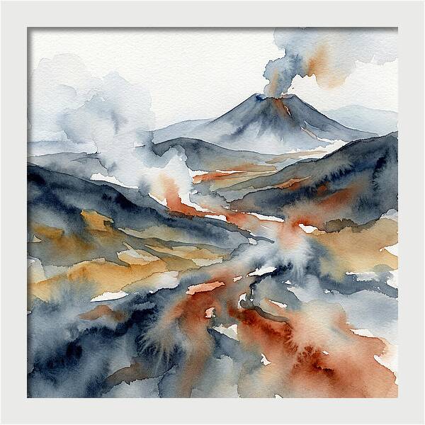 Majestic Volcanic Horizons