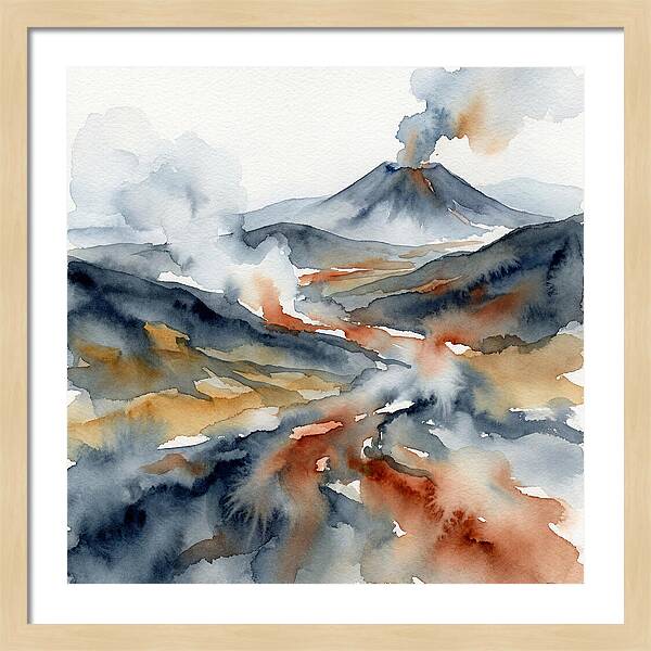 Majestic Volcanic Horizons