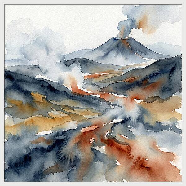 Majestic Volcanic Horizons