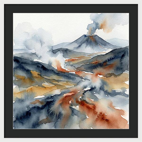 Majestic Volcanic Horizons