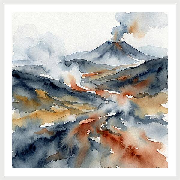 Majestic Volcanic Horizons