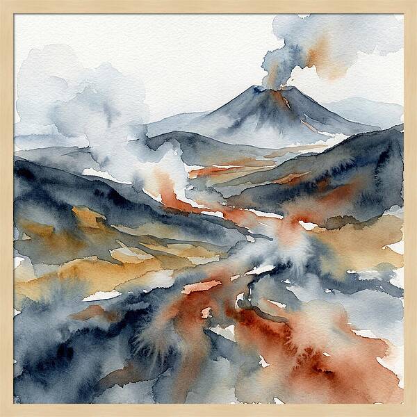 Majestic Volcanic Horizons