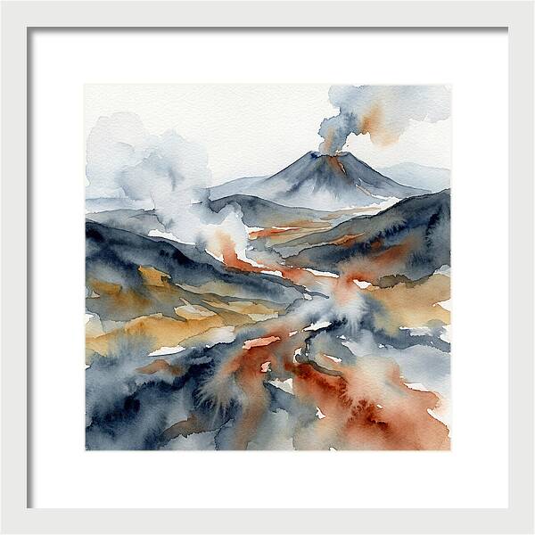 Majestic Volcanic Horizons