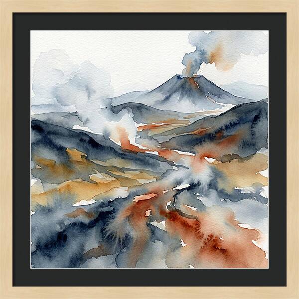 Majestic Volcanic Horizons