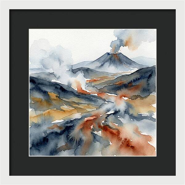 Majestic Volcanic Horizons