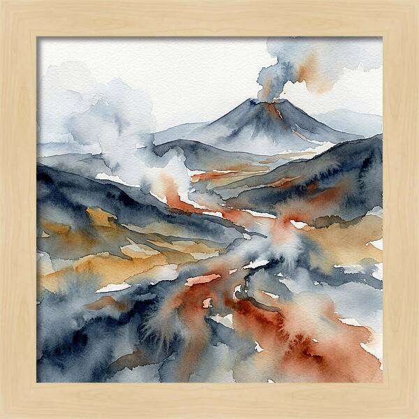 Majestic Volcanic Horizons