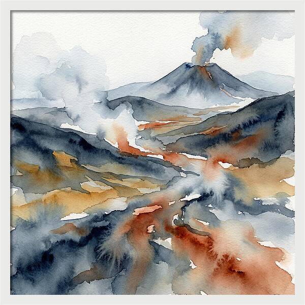 Majestic Volcanic Horizons