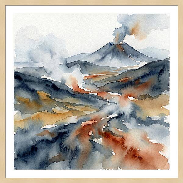 Majestic Volcanic Horizons