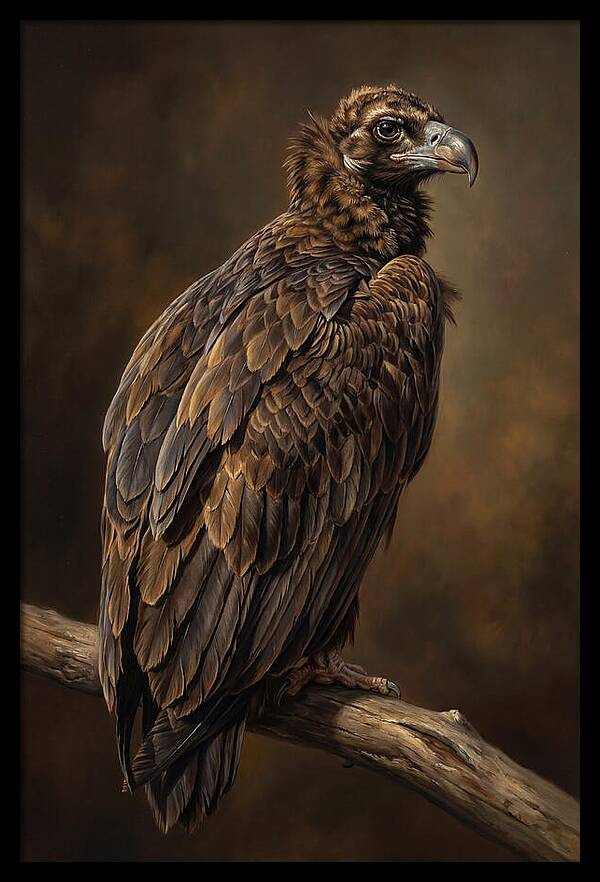 Majestic Vulture Perched