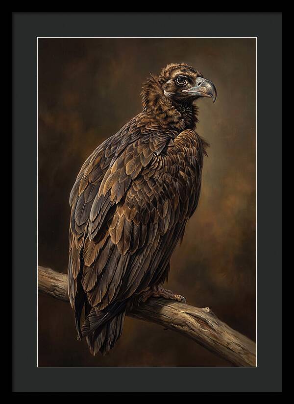 Majestic Vulture Perched