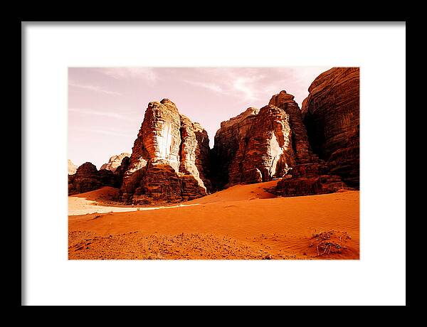 Majestic Wadi Rum Desert Scene