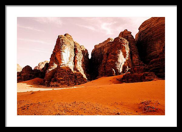 Majestic Wadi Rum Desert Scene