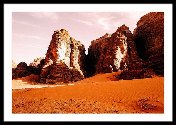 Majestic Wadi Rum Desert Scene