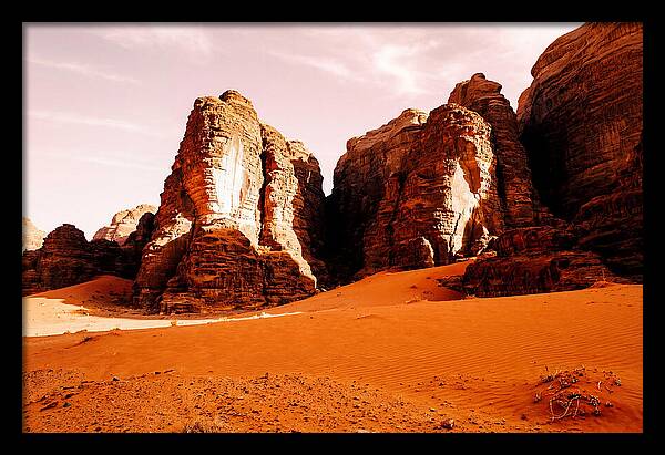 Majestic Wadi Rum Desert Scene