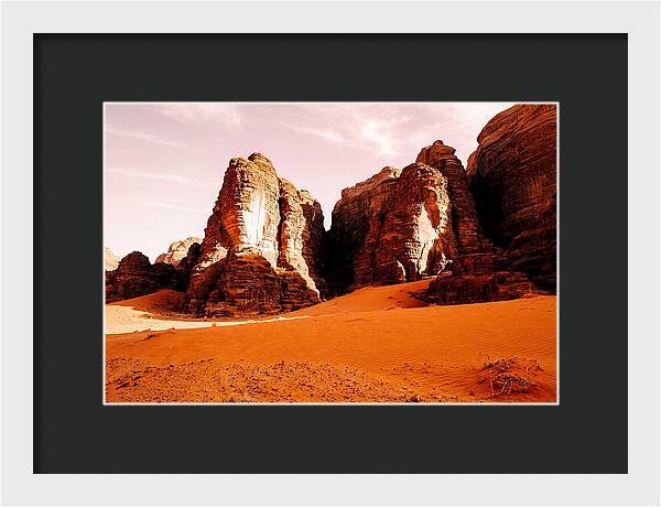 Majestic Wadi Rum Desert Scene