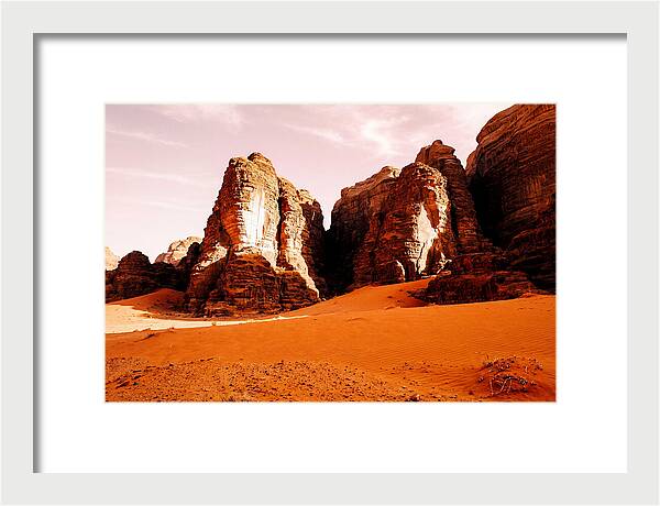 Majestic Wadi Rum Desert Scene