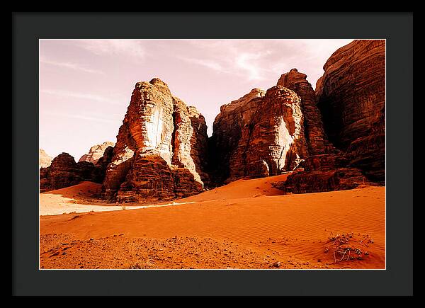 Majestic Wadi Rum Desert Scene
