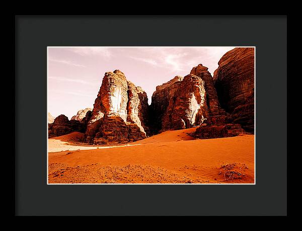 Majestic Wadi Rum Desert Scene
