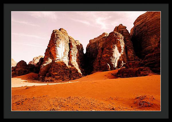 Majestic Wadi Rum Desert Scene