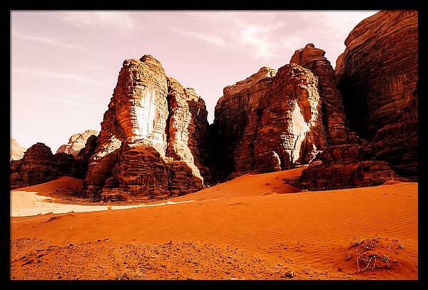 Majestic Wadi Rum Desert Scene